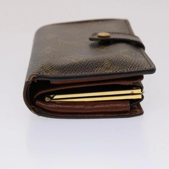 LOUIS VUITTON Monogram Porte Monnaie Billets Viennois Wallet M61663 Auth 46801 - Picture 4 of 16